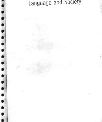 خرید و دانلود نسخه کامل کتاب Language and Society