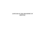 خرید و دانلود نسخه کامل کتاب Language in the Philosophy of Aristotle