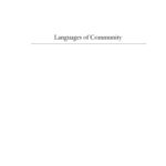 خرید و دانلود نسخه کامل کتاب Languages of Community: The Jewish Experience in the Czech Lands