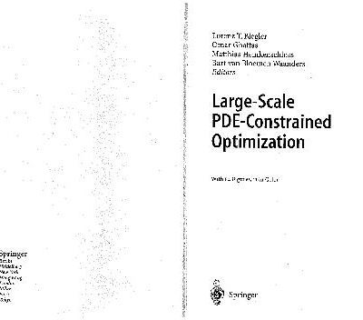 خرید و دانلود نسخه کامل کتاب Large-Scale PDE-Constrained Optimization