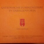 خرید و دانلود نسخه کامل کتاب Lateinische Tabellengrammatik: Lateinische Formenlehre und Satzlehre in Tabellenform