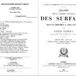 خرید و دانلود نسخه کامل کتاب Leçons sur la théorie générale des surfaces
