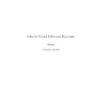 خرید و دانلود نسخه کامل کتاب Lecture notes on partial differential equations