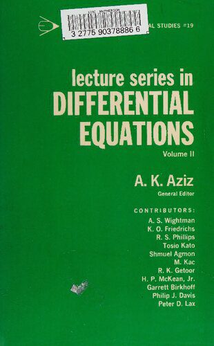 خرید و دانلود نسخه کامل کتاب Lecture Series in Differential Equations_68b3ffe32b33f.jpeg خرید و دانلود نسخه کامل کتاب Lecture Series in Differential Equations