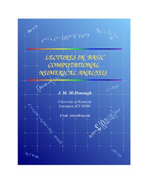 خرید و دانلود نسخه کامل کتاب Lectures in Basic Computational Numerical Analysis