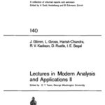 خرید و دانلود نسخه کامل کتاب Lectures in modern analysis and applications II