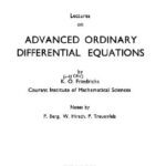 خرید و دانلود نسخه کامل کتاب Lectures on advanced ordinary differential equations