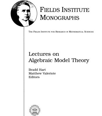 خرید و دانلود نسخه کامل کتاب Lectures on algebraic model theory