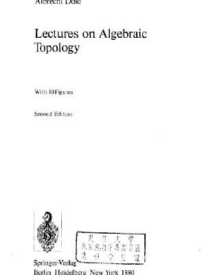 خرید و دانلود نسخه کامل کتاب Lectures on algebraic topology