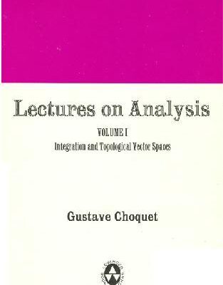 خرید و دانلود نسخه کامل کتاب Lectures on analysis. Integration and topological vector spaces