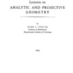خرید و دانلود نسخه کامل کتاب Lectures on Analytic and Projective Geometry