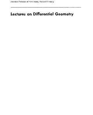 خرید و دانلود نسخه کامل کتاب Lectures on differential geometry