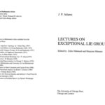 خرید و دانلود نسخه کامل کتاب Lectures on exceptional Lie groups