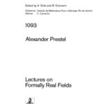 خرید و دانلود نسخه کامل کتاب Lectures on Formally Real Fields