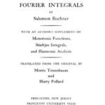 خرید و دانلود نسخه کامل کتاب Lectures on Fourier Integrals