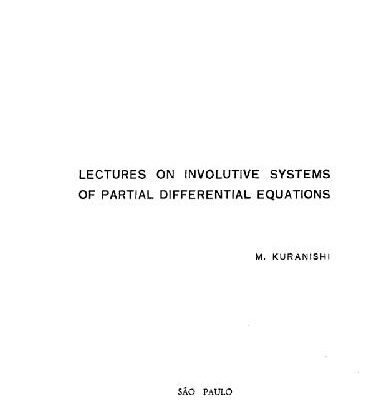 خرید و دانلود نسخه کامل کتاب Lectures on involutive systems of PDEs