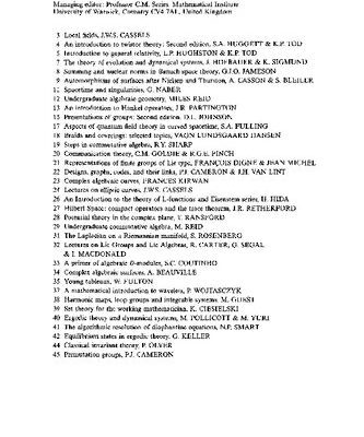 خرید و دانلود نسخه کامل کتاب Lectures on Lie Groups and Lie Algebras