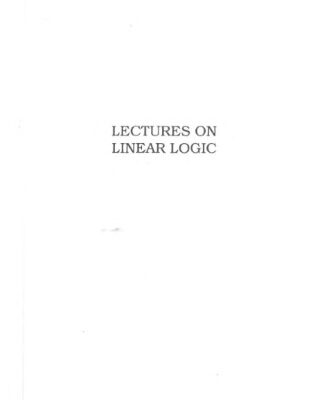 خرید و دانلود نسخه کامل کتاب Lectures on Linear Logic