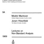 خرید و دانلود نسخه کامل کتاب Lectures on Non-Standard Analysis