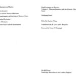 خرید و دانلود نسخه کامل کتاب Lectures on Physics: Thermodynamics and the Kinetic Theory of Gases v. 3 (Pauli lectures on physics)
