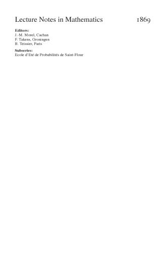 خرید و دانلود نسخه کامل کتاب Lectures on Probability Theory and Statistics: Ecole d’Eté de Probabilités de Saint-Flour XXXIII – 2003_68b1dde55a0fb.jpeg خرید و دانلود نسخه کامل کتاب Lectures on Probability Theory and Statistics: Ecole d’Eté de Probabilités de Saint-Flour XXXIII – 2003