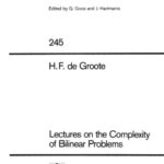 خرید و دانلود نسخه کامل کتاب Lectures on the Complexity of Bilinear Problems