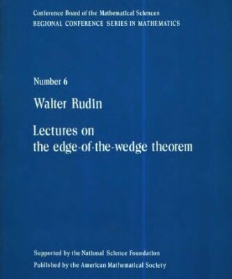خرید و دانلود نسخه کامل کتاب Lectures on the Edge of the Wedge theorem