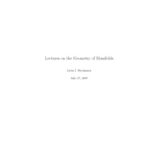 خرید و دانلود نسخه کامل کتاب Lectures On The Geometry Of Manifolds, 2nd Edition