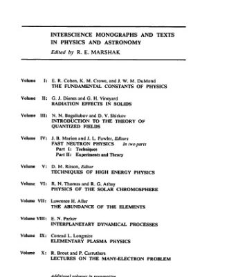 خرید و دانلود نسخه کامل کتاب Lectures on the many-electron problem (Interscience monographs and texts in physics and astronomy)