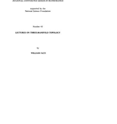 خرید و دانلود نسخه کامل کتاب Lectures on three-manifold topology