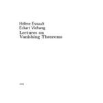 خرید و دانلود نسخه کامل کتاب Lectures on Vanishing Theorems