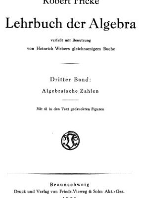 خرید و دانلود نسخه کامل کتاب Lehrbuch der Algebra