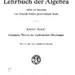 خرید و دانلود نسخه کامل کتاب Lehrbuch der Algebra