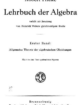 خرید و دانلود نسخه کامل کتاب Lehrbuch der Algebra