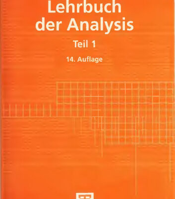 خرید و دانلود نسخه کامل کتاب Lehrbuch der Analysis