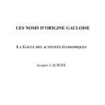 خرید و دانلود نسخه کامل کتاب Les noms d’origine gauloise. La Gaule des activités économiques