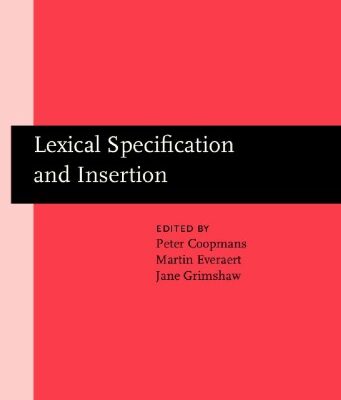 خرید و دانلود نسخه کامل کتاب Lexical Specification and Insertion