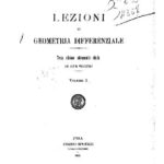 خرید و دانلود نسخه کامل کتاب Lezione di geometria differenziale