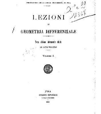 خرید و دانلود نسخه کامل کتاب Lezione di geometria differenziale