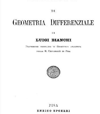 خرید و دانلود نسخه کامل کتاب Lezione di geometria differenziale