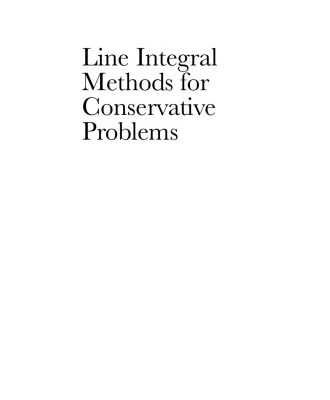 خرید و دانلود نسخه کامل کتاب Line integral methods for conservative problems