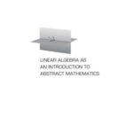 خرید و دانلود نسخه کامل کتاب Linear Algebra as an Introduction to Abstract Mathematics