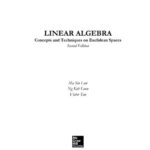 خرید و دانلود نسخه کامل کتاب Linear Algebra: Concepts and Techniques on Euclidean Spaces