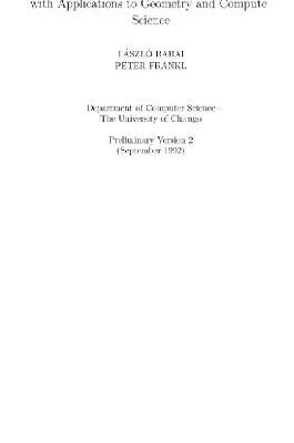 خرید و دانلود نسخه کامل کتاب Linear algebra methods in combinatorics with applications to geometry and computer science