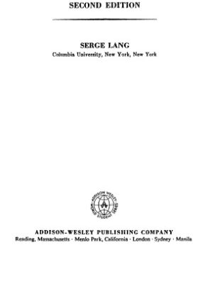 خرید و دانلود نسخه کامل کتاب Linear Algebra, Second edition