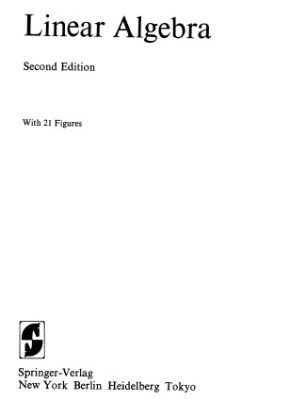خرید و دانلود نسخه کامل کتاب Linear Algebra