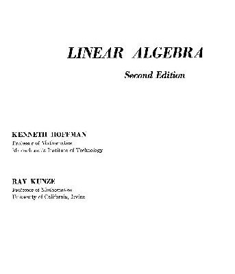 خرید و دانلود نسخه کامل کتاب Linear Algebra