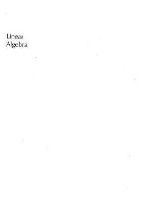 خرید و دانلود نسخه کامل کتاب Linear algebra