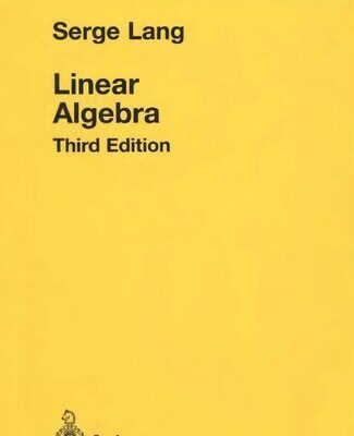 خرید و دانلود نسخه کامل کتاب Linear Algebra