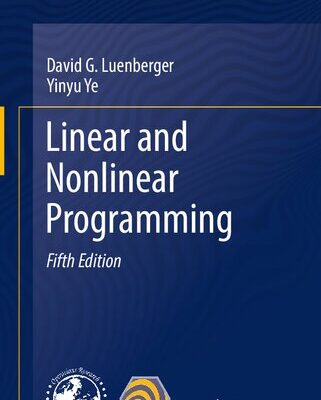 خرید و دانلود نسخه کامل کتاب Linear and Nonlinear Programming